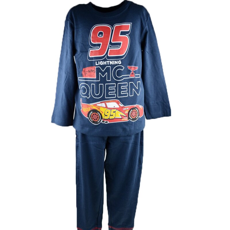 Pijama pentru baieti Sun City Cars HS2036B, Bleumarin