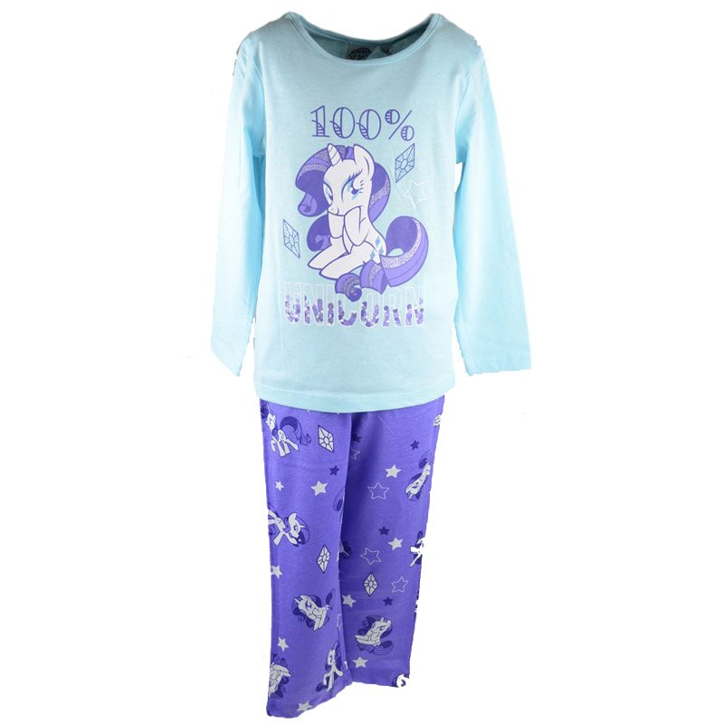 Pijama pentru fete Sun City Pony ET2099A, Albastru