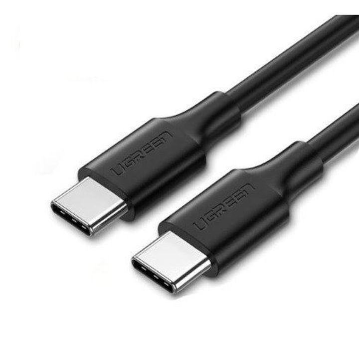 Кабел UGREEN USB-C to USB-C, Power Delivery 60W, 1m