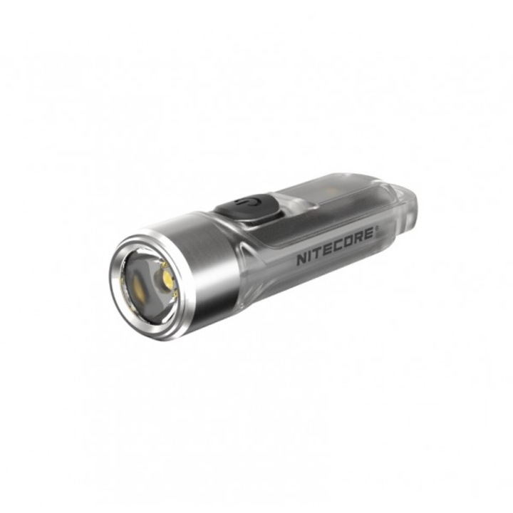 Lanterna Breloc, Reincarcabila USB, Nitecore TIKI GITD, 300 Lumeni, 71 Metri