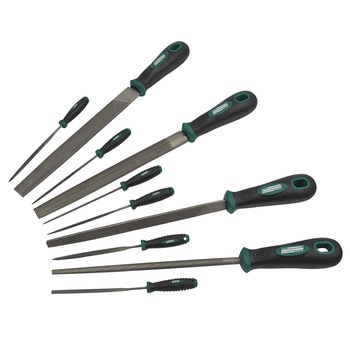 Set pile pentru metal Mannesmann M61015, 10 piese Set pile pentru metal Mannesmann M61015, 10 piese