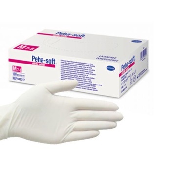 Set 100 buc manusi Hartmann Peha-Soft nitril marimea M Set 100 buc manusi Hartmann Peha-Soft nitril marimea M