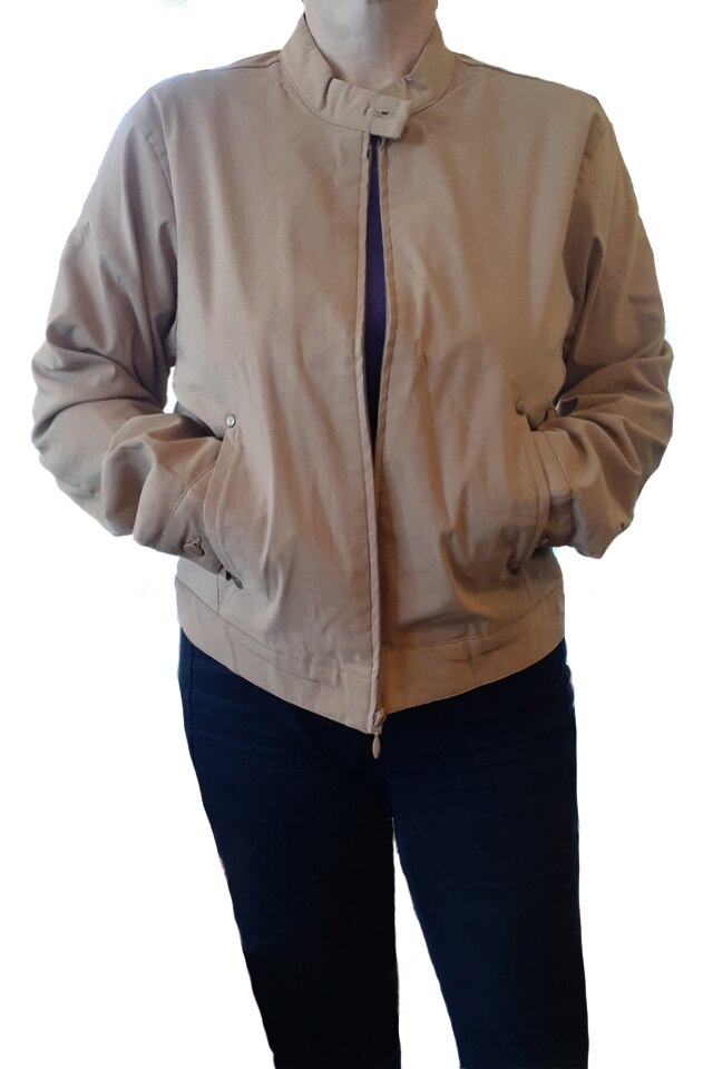 Geaca dama Adele Toris, camel, marimea 44