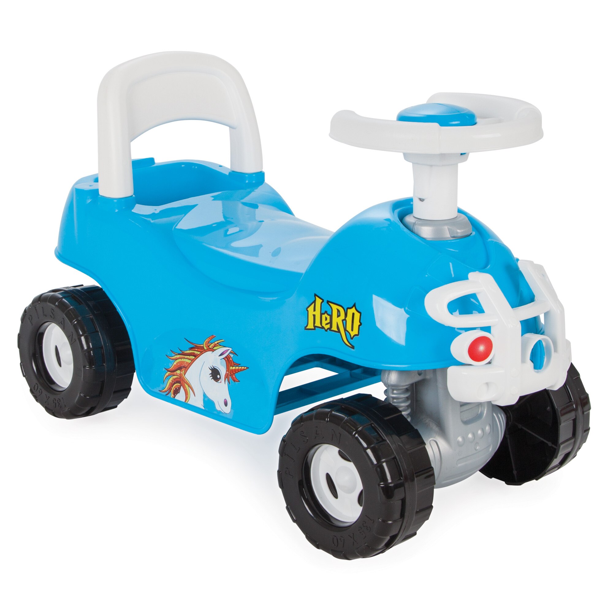 Masinuta ride-on Pilsan HERO ATV Albastru