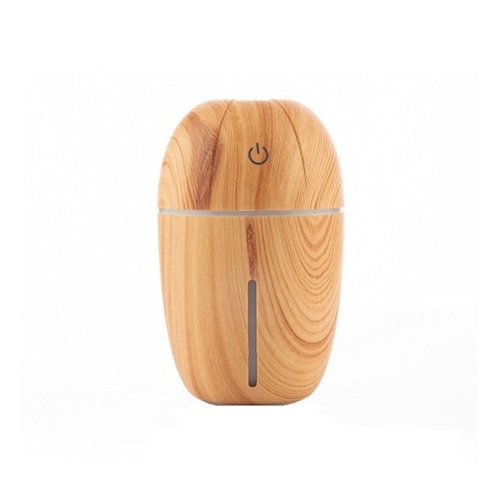 Umidificator cu lumina LED, model tip bec