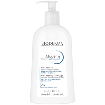 Gel spumant Bioderma Atoderm Intensive pentru piele foarte uscata si atopica, 500 ml Gel spumant Bioderma Atoderm Intensive pentru piele foarte uscata si atopica, 500 ml