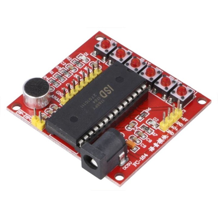 Hangrögzítő modul OKY3162 ISD1700 elektronikához