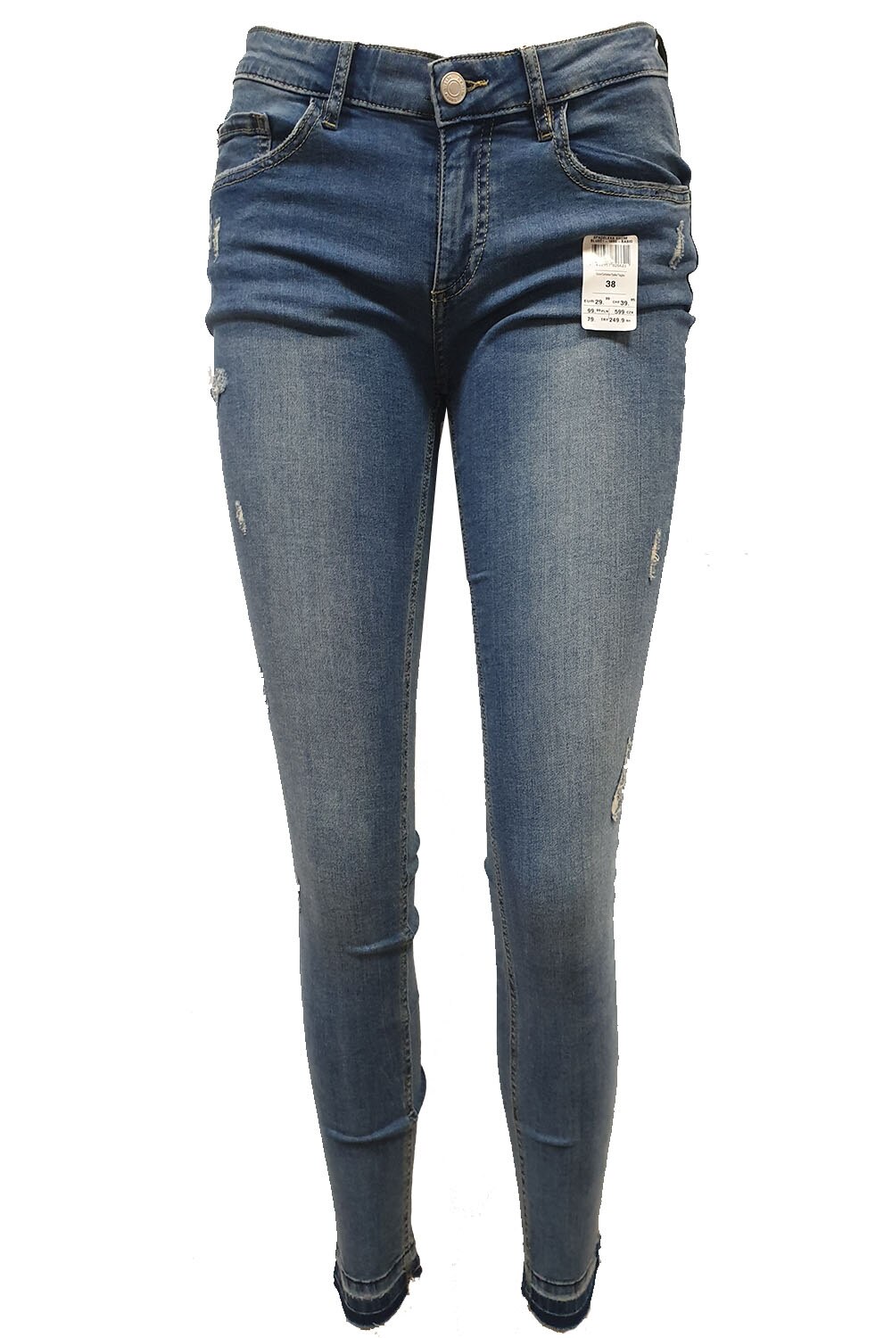 Blugi dama Tally Weijl, albastru, 38/M