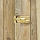 Magazie unelte de gradina vidaXL, 135x60x123 cm, lemn pin tratat, 70.5 kg