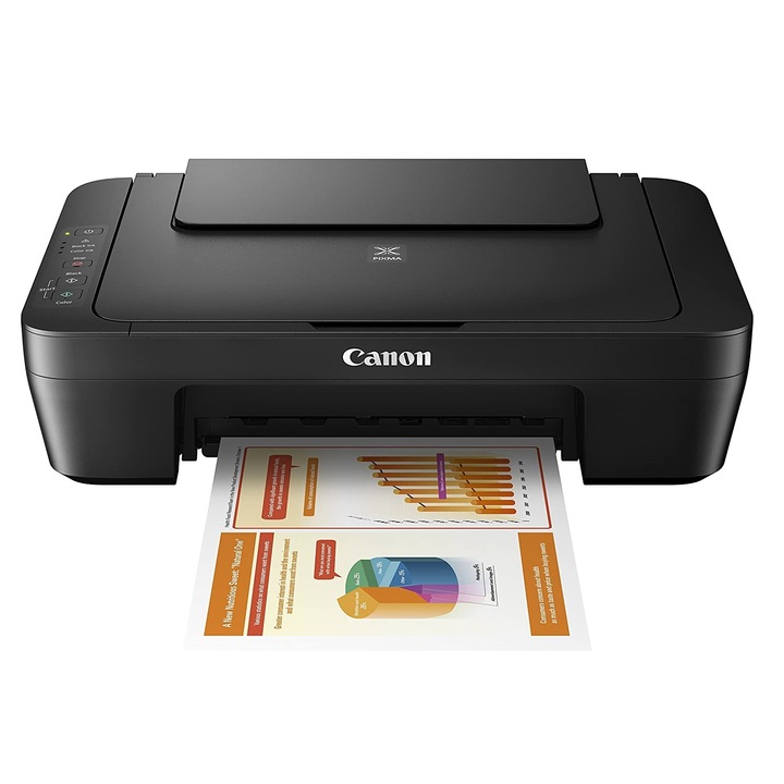 Мастиленоструен цветен принтер Canon, MG2555s, A4, USB, 600 x 1200 DPI, черен