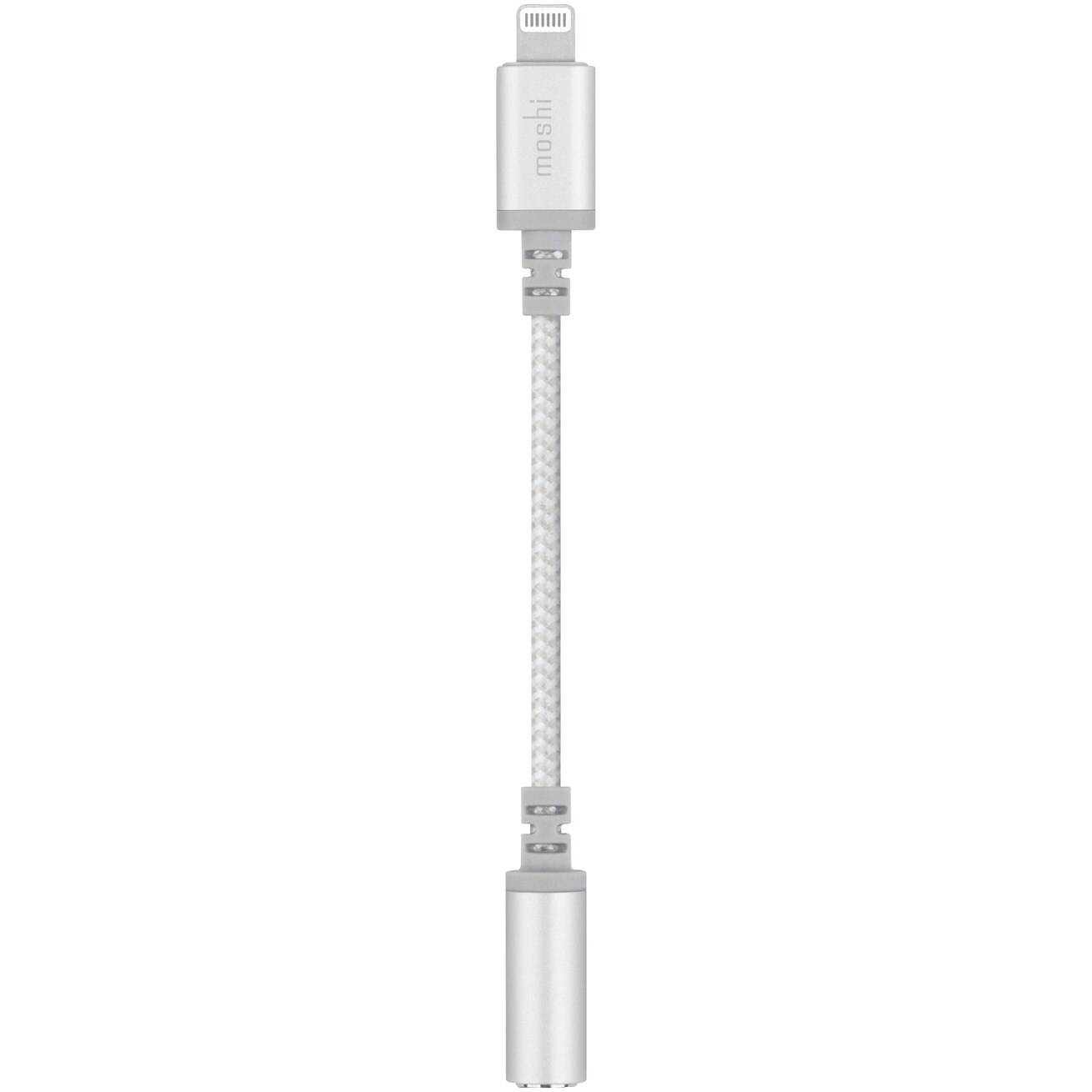 Adaptor Moshi Integra, Jack 3.5mm - Lightning, Silver