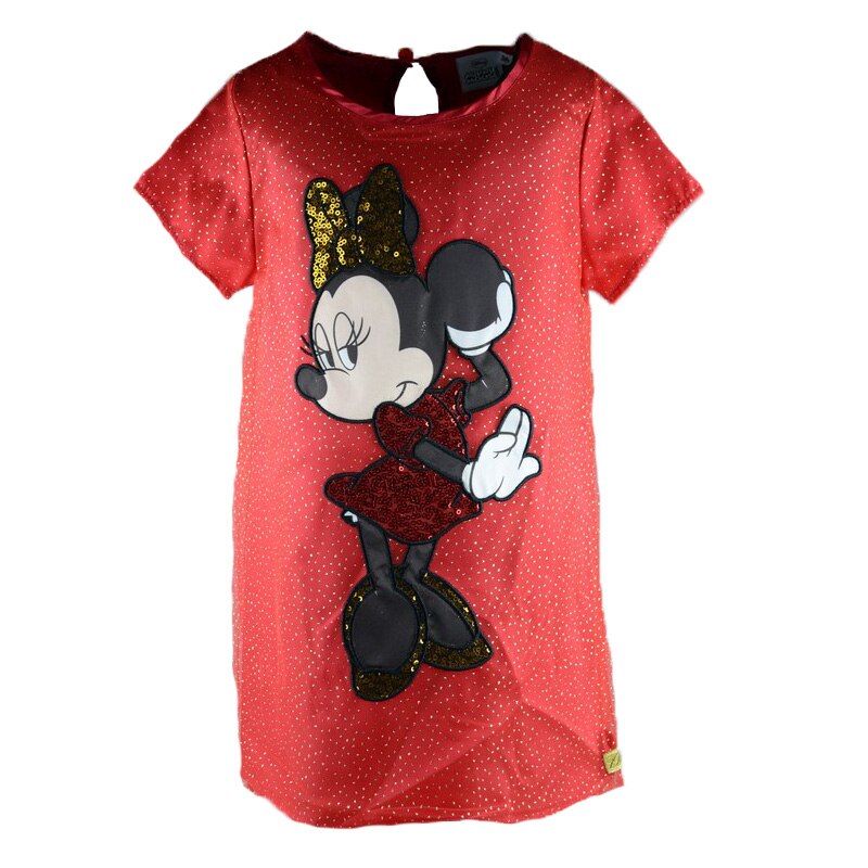 Rochita eleganta pentru fete Sun City Minnie Mouse HS1123, Rosu