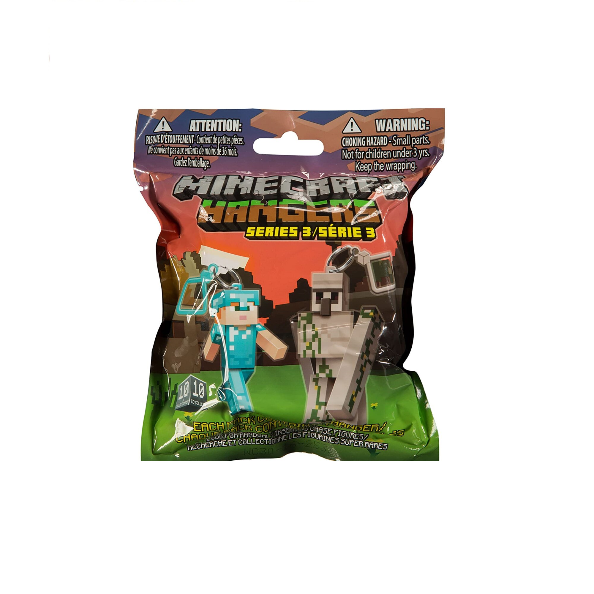 Breloc Minecraft Hangers Blind Pack, Series 3