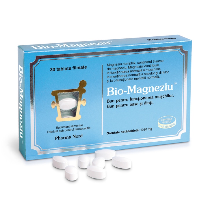 Bio-Magnesium, 30 филмирани таблетки, Pharma Nord