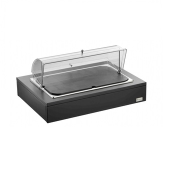 Tava gastronom negru 46x64x30h Tava gastronom negru 46x64x30h