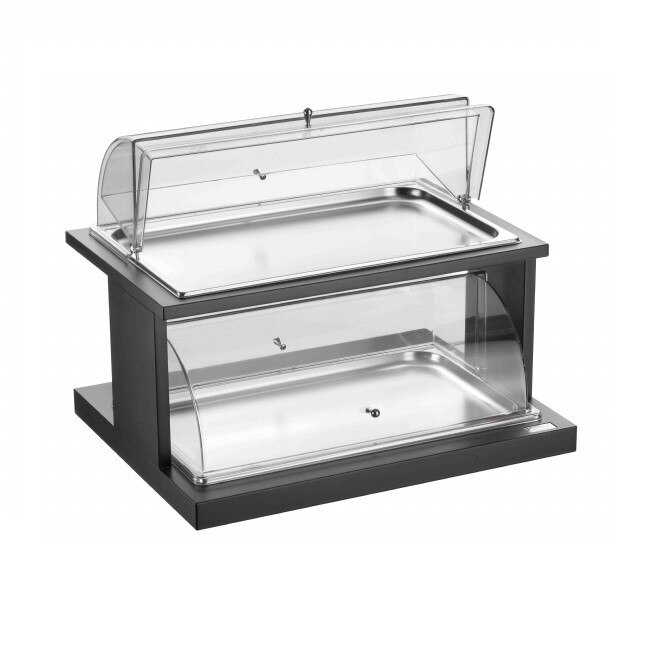 Tava supraetajata neagra GN1/1 46x59x46h