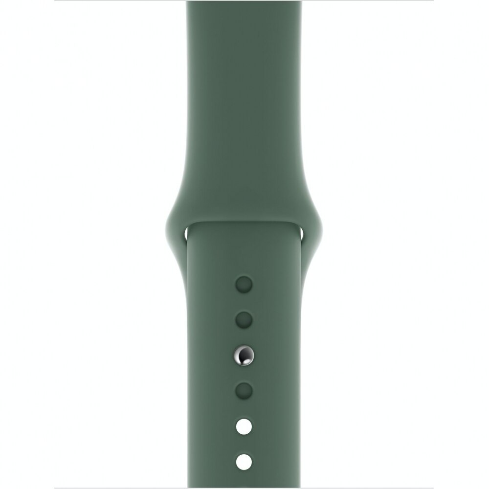 Curea din silicon pentru Apple Watch, compatibil cu dimensiunea 42/44 mm, Verde Inchis, BBL1757