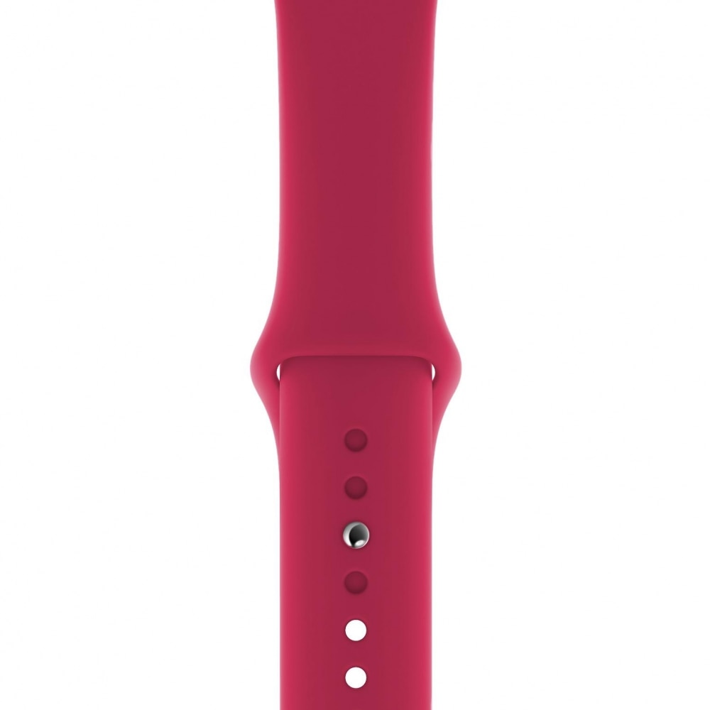 Curea din silicon pentru Apple Watch, compatibil cu dimensiunea 42/44 mm, Magenta Inchis, BBL1768