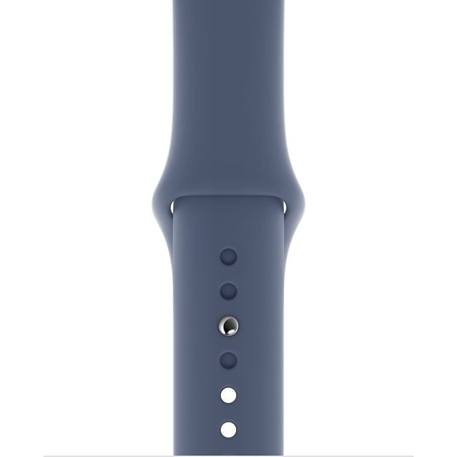 Curea din silicon pentru Apple Watch, compatibil cu dimensiunea 42/44 mm, Albastru Prafuit, BBL1770