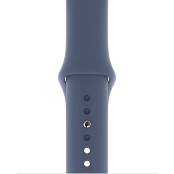 Curea din silicon pentru Apple Watch, compatibil cu dimensiunea 42/44 mm, Albastru Prafuit, BBL1770 Curea din silicon pentru Apple Watch, compatibil cu dimensiunea 42/44 mm, Albastru Prafuit, BBL1770