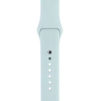 Curea din silicon pentru Apple Watch, compatibil cu dimensiunea 42/44 mm, Albastru Ice, BBL1773 Curea din silicon pentru Apple Watch, compatibil cu dimensiunea 42/44 mm, Albastru Ice, BBL1773