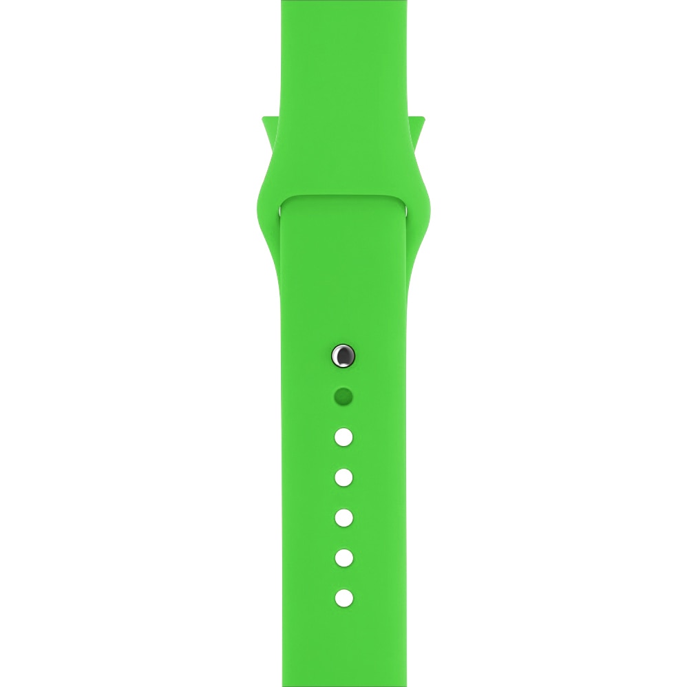 Curea din silicon pentru Apple Watch, compatibil cu dimensiunea 42/44 mm, Verde, BBL1775
