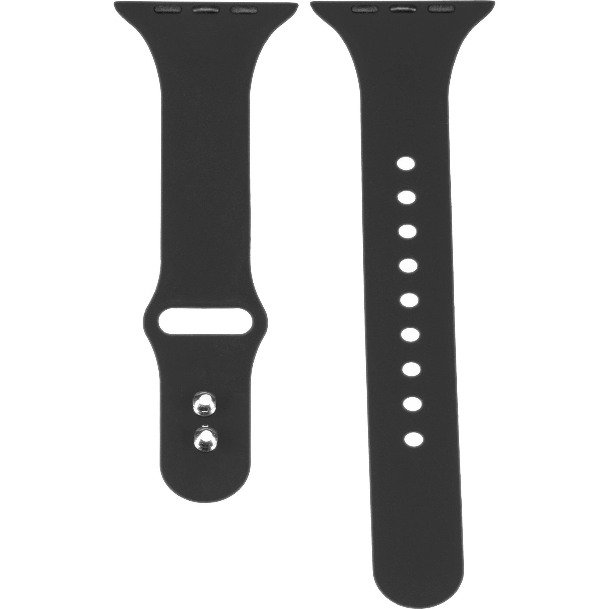Curea din silicon pentru Apple Watch, compatibil cu dimensiunea 38/40 mm, Gri Inchis, BBL1779