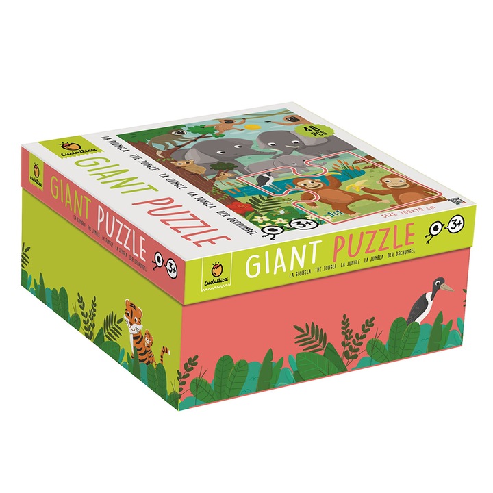 Пъзел Lisciani Ludatica Giant Джунгла, 48 части