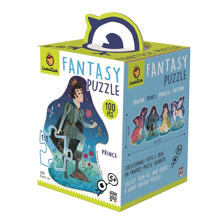 Пъзел Lisciani Ludatica Fantasy Prince, 100 части