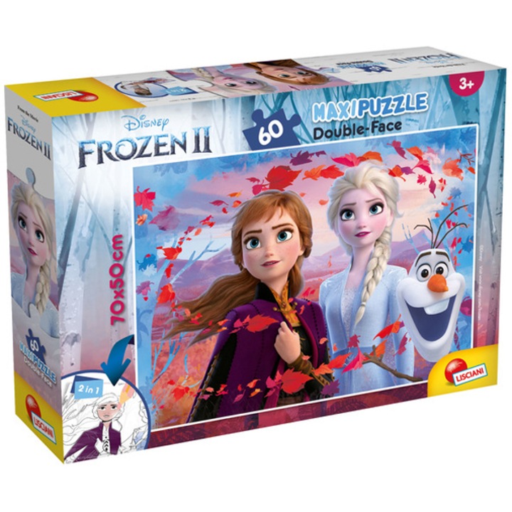 Пъзел Lisciani Frozen 2 Maxi DF, 60 части
