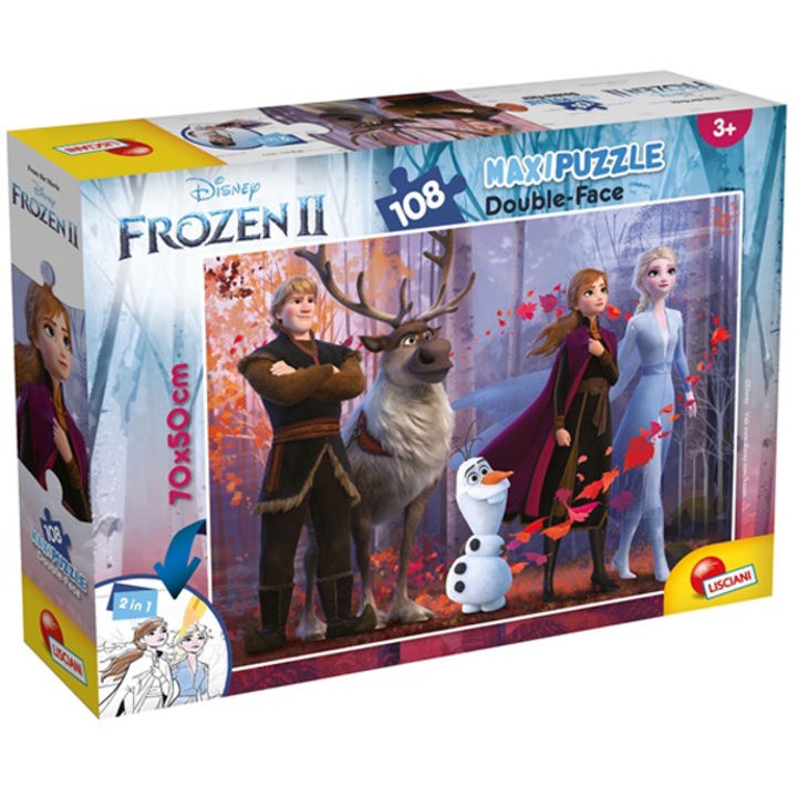 Пъзел Lisciani Frozen 2 Maxi DF, 108 части