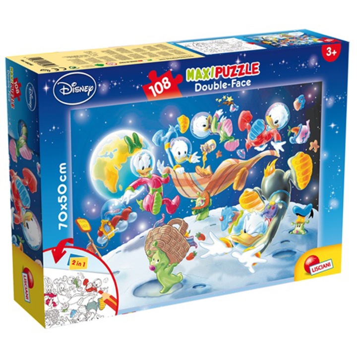 Пъзел Lisciani Donald Duck Maxi DF, Space, 108 части