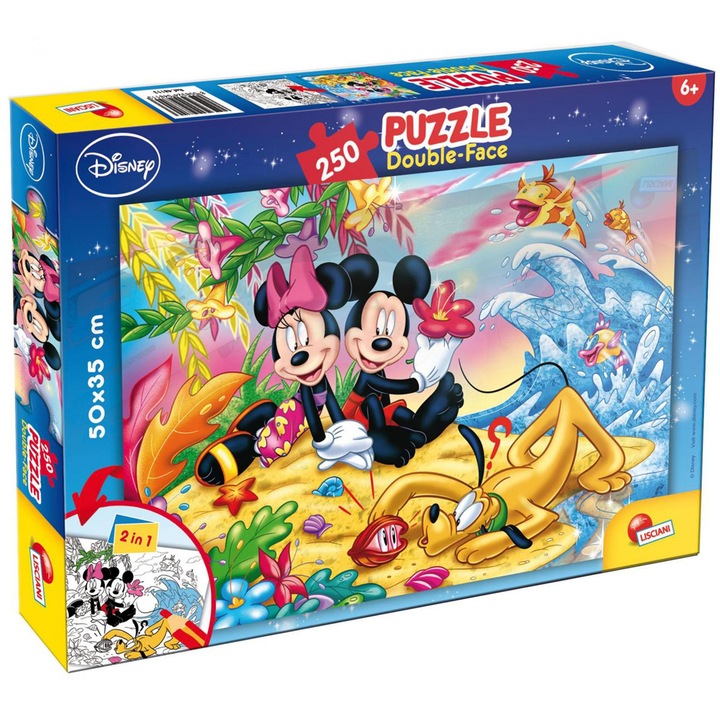 Пъзел Lisciani Mickey Mouse Plus DF, 250 части
