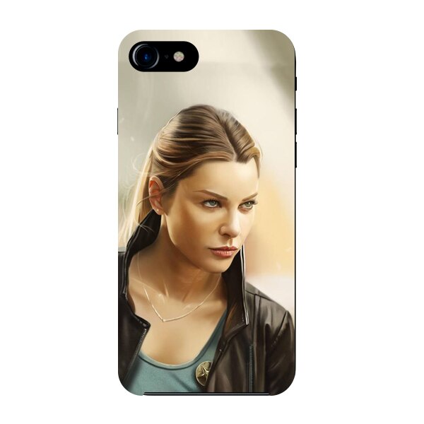 Husa din Silicon, Lucifer Chloe Decker pentru iPhone 7, Multicolor
