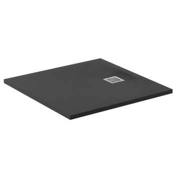 Cadita dus patrata, compozit, ideal standard ultra flat s, 90x90x3 cm, black Cadita dus patrata, compozit, ideal standard ultra flat s, 90x90x3 cm, black