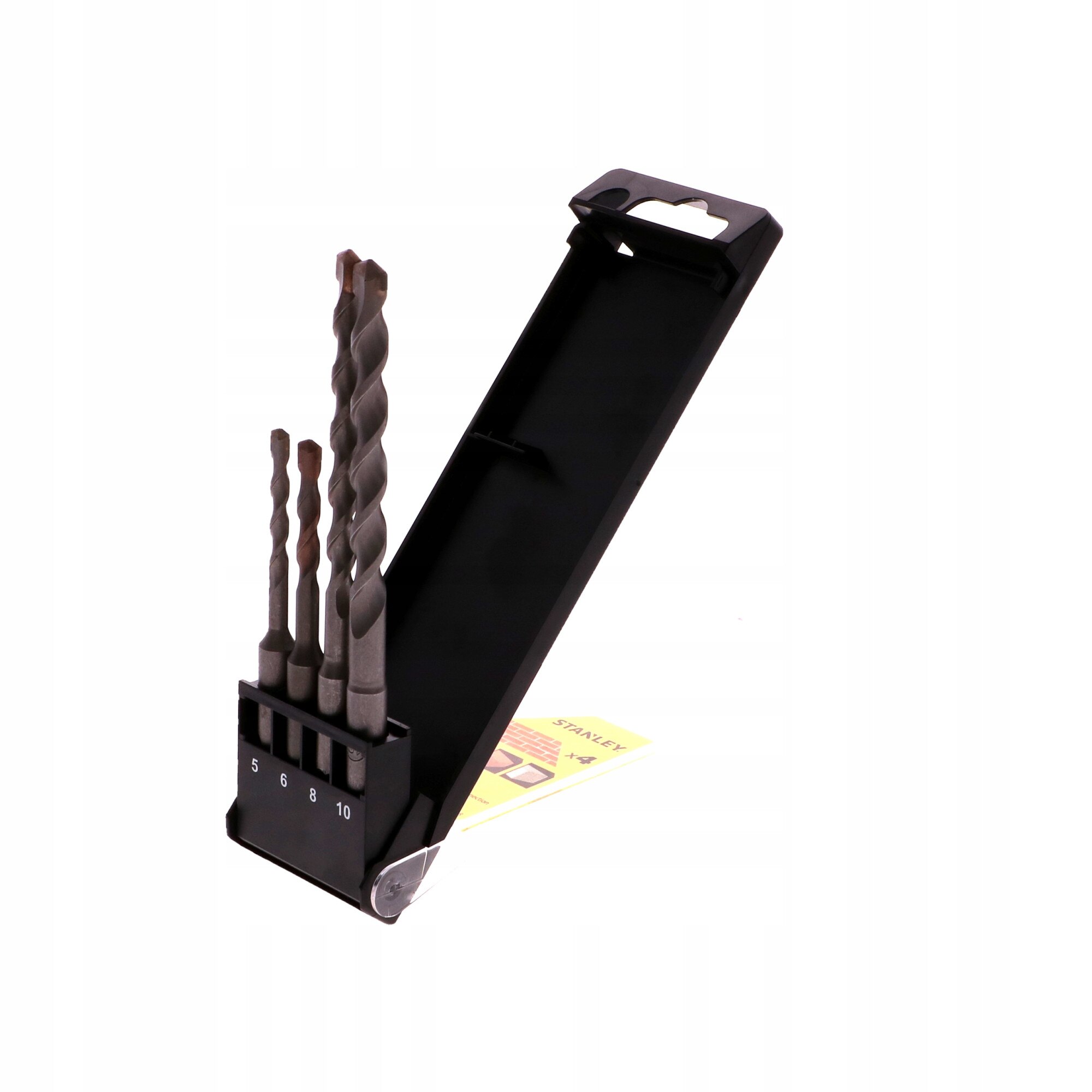 Set 4 burghie SDS-Plus, de diametru 5, 6, 8, 10 mm