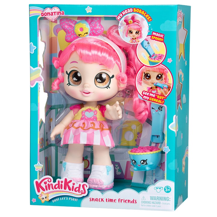 Кукла Kindi Kids - Donatina, С аксесоари