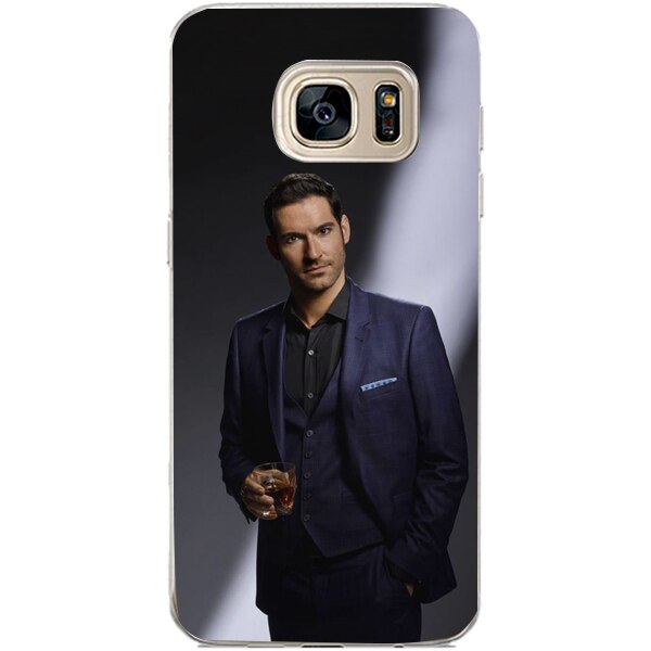 Husa din Silicon, Lucifer Cheers pentru Samsung Galaxy S7 Edge, Multicolor