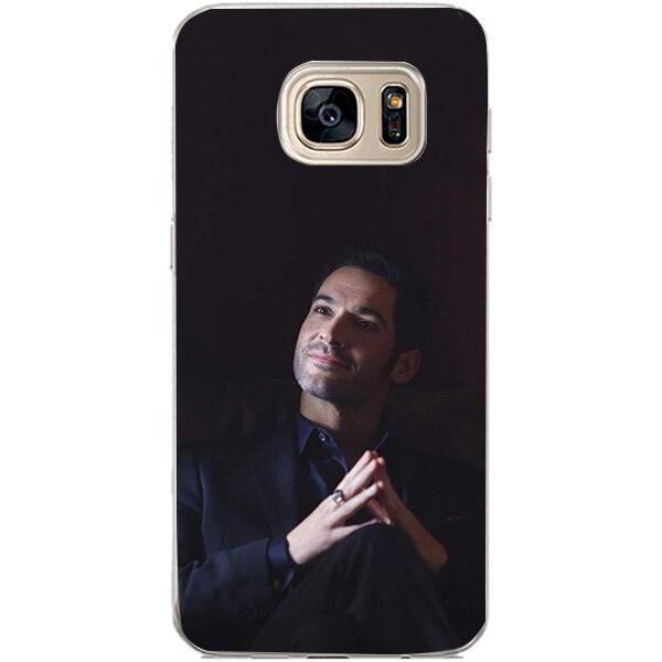 Husa din Silicon, Lucifer Do you pray pentru Samsung Galaxy S7 Edge, Multicolor