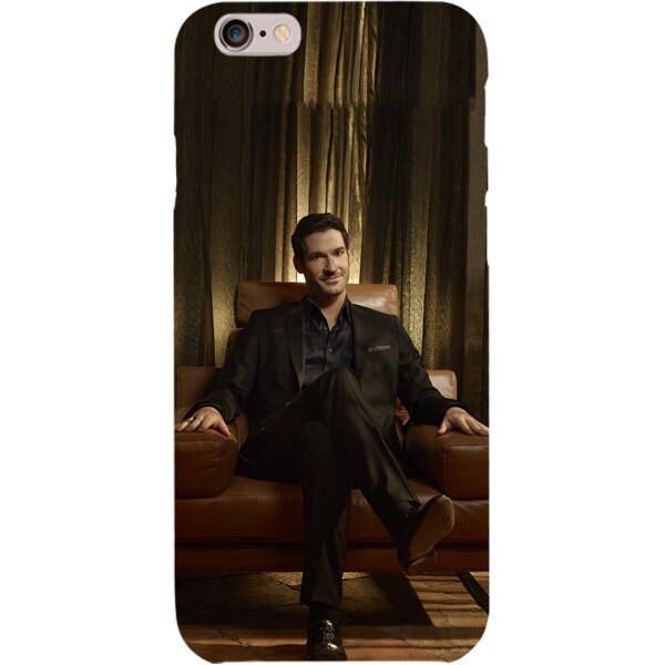 Husa din Silicon, Lucifer Ellis Chair pentru iPhone 6s, Multicolor