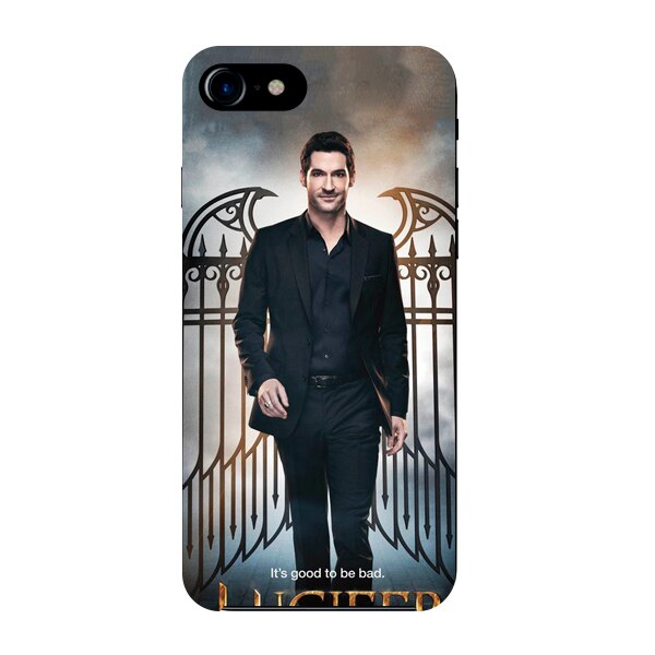 Husa din Silicon, Lucifer Good To Be Bad pentru iPhone 7 Plus, Multicolor