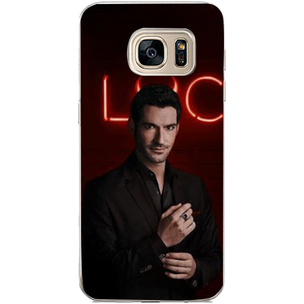 Husa din Silicon, Lucifer Look at me pentru Samsung Galaxy S7 Edge, Multicolor