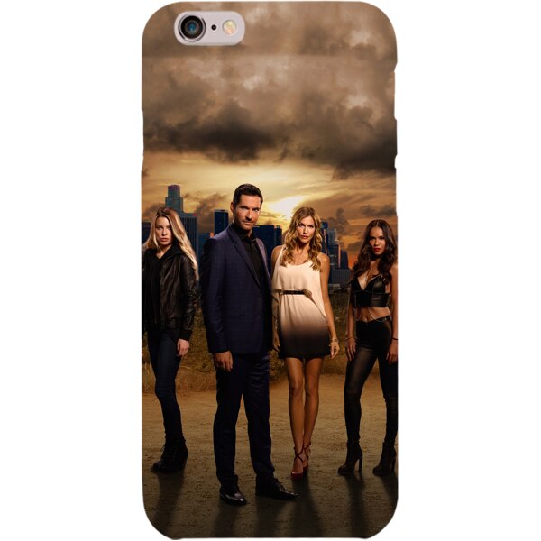 Husa din Silicon, Lucifer Squad pentru iPhone 6, Multicolor