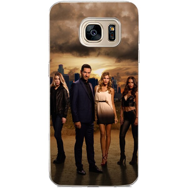 Husa din Silicon, Lucifer Squad pentru Samsung Galaxy S7 Edge, Multicolor