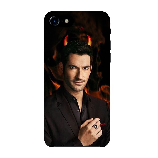 Husa din Silicon, Lucifer Wait pentru iPhone 7, Multicolor