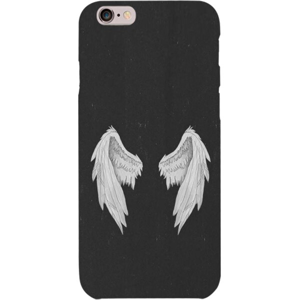 Husa din Silicon, Lucifer Wings pentru iPhone 6s Plus, Multicolor