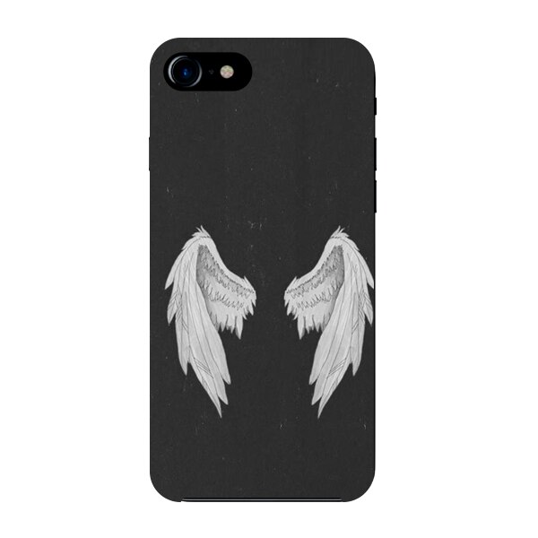 Husa din Silicon, Lucifer Wings pentru iPhone 7, Multicolor