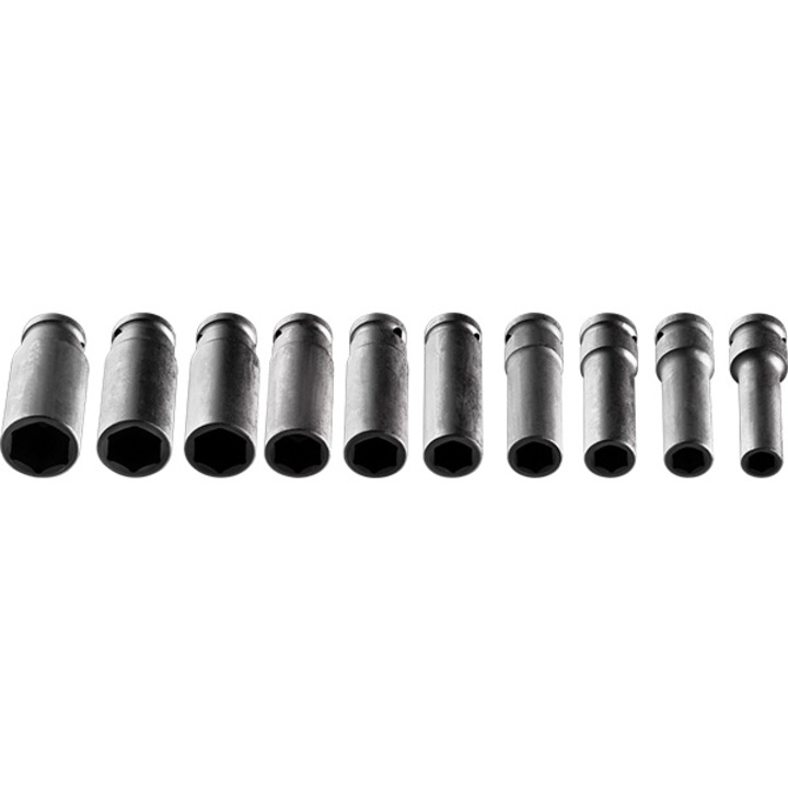 Вложки NEO Tools, 1/2 ", 10 броя, Сребрист