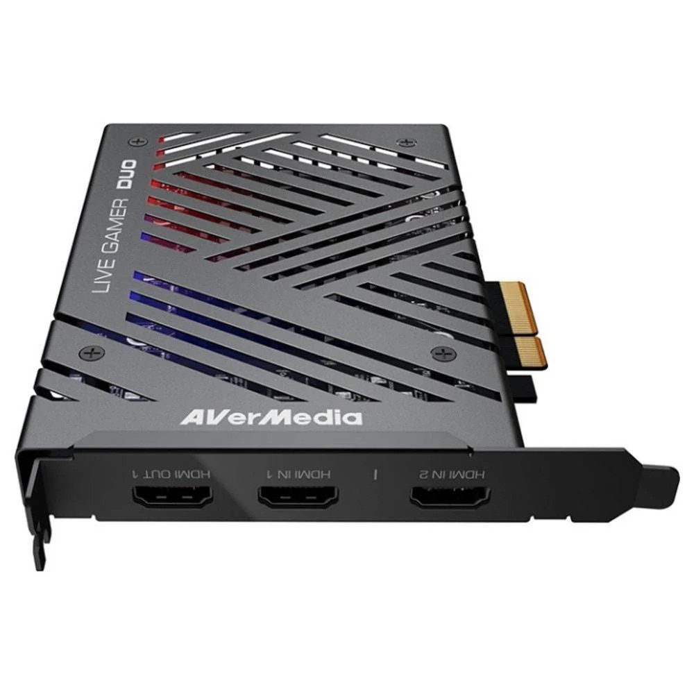 Placa de captura AVerMedia LIVE Gamer DUO, PCIe - eMAG.ro