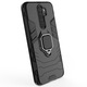 Husa Xiaomi Redmi Note 8 Pro Stand Armor Ring Black